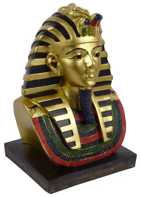 Image de Buste décoratif du pharaon égyptien Toutânkhamon