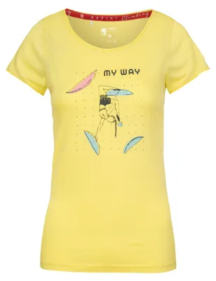 Produktbild von Rafiki Jay Kurzarm-t-shirt Gelb 38 Frau Gelb 38