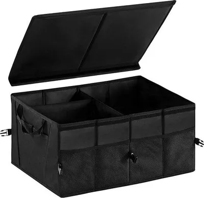 Produktbild von Famanu Kofferraum Organizer - Abnehmbarer Deckel - Faltbare Aufbewahrungsbox