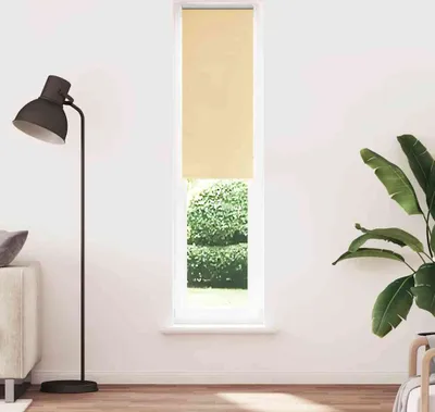 Produktbild von Verdunkelungsrollo Beige 40x230cm Stoffbreite 35,7 cm Polyester, Rollos DesignMöbel