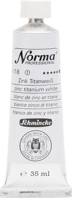Schmincke 35ml Norma Professional Zink Titanweiss Öl 11 118 009
