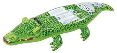 Zdjęcie produktu dla Mata inflowalna, Jilong, Model: Krokodyl, 142x68 cm, Zielona