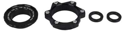 Immagine prodotto di Adattatore per mozzo posteriore da 142 mm a 148 x 12 mm, con 6 fori per assi passanti da 12 mm, colore nero