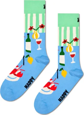 Produktbild von Happy Socks Dinner Crew-socken Blau EU 41-46 Herren,Damen Blau EU 41-46