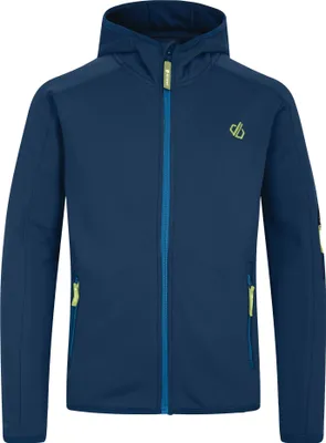 Image de Dare 2B - Veste polaire "Explore" pour enfants RG10760 (140) (Bleu jean foncé/vert daiquiri)