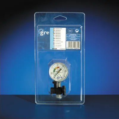 Produktbild von Gre AR506, Druckmesser, Schwarz, Analog, 90 g, Sichtverpackung, 130 mm
