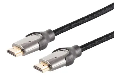 Immagine prodotto di Cavo HDMI BlackCotone, ultraveloce, per risoluzione 10K, lunghezza 2,5 metri