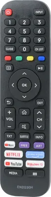 Image de Télécommande azurano pour HISENSE EN2G30H, T269780, HT269780, VIDAA, SUB EN2A30, HT266544 pour téléviseur Hisense 4K Ultra HD