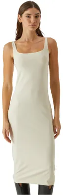 Image de Robe longue en jersey de coton pour femmes, modèle basique, sans manches, de la marque Urban Classics
