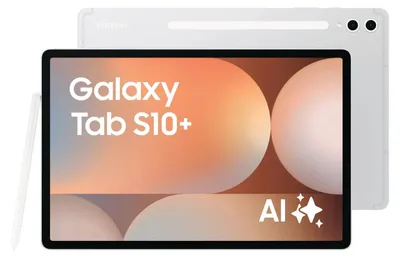 Obrázok produktu pre Samsung Galaxy Tab S10+, 31,5 cm (12.4"), 2800 x 1752 px, 256 GB, 12 GB, 2,8 GHz, Strieborná