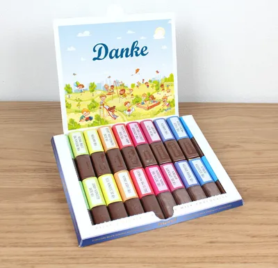 Produktbild von SOFORT DOWNLOAD - Merci Danke Kinder Abschiedsgeschenk Erzieher Druckvorlage DIY
