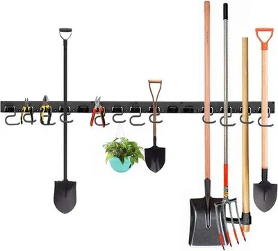 Image de Organisateur de garage avec porte-outils réglable, 122 cm