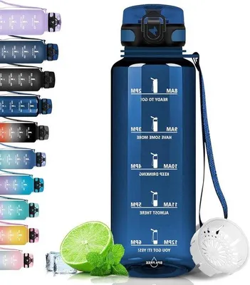Image de Gourde sans BPA 350 ml - 1,5 l pour le sport