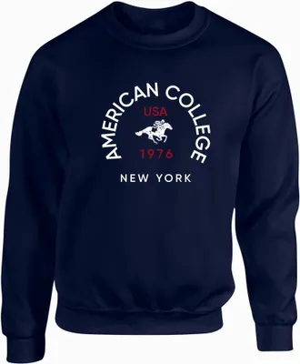 Immagine prodotto di Felpa per bambini unisex AMERICAN COLLEGE USA, modello "COL Rond", in maglia