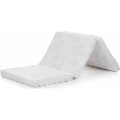Zdjęcie produktu dla Składany materac Chipolino - 60 x 120 x 6 cm, Bambus