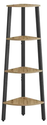 Obrázek produktu pro Rohový regál TAYLOR ARTISAN 4 police, 125x34cm