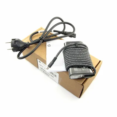 Obrázek produktu pro HP 3PN48AA#ABB, originální napájecí adaptér USB-C, 65 W, zaoblený design