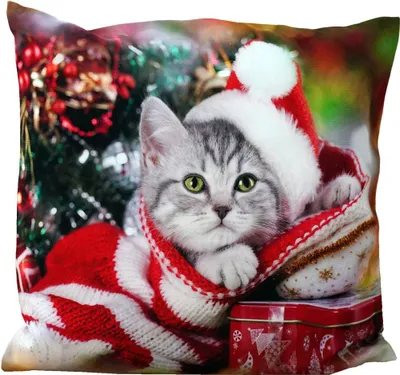 Produktbild von Kissenhülle 40x40 Kissenbezug bedruckt Weihnachsmotive Dekokissen Advent