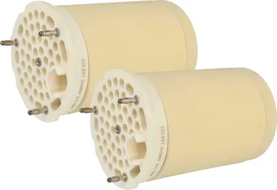 Produktbild von vhbw 2x Heizelement kompatibel mit Leister VULCAN E Heißluftschweißpistole - 5100 - 8000 W, Keramik Heizkern, 8,45 x 9,2 cm