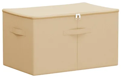 Image de vidaXL Boîte de rangement, 24 pièces, en tissu non tissé, 55 x 35 x 32 cm, 61,6 L