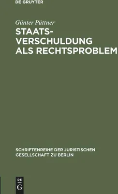 Produktbild von Staatsverschuldung als Rechtsproblem
