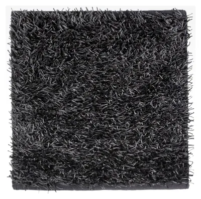 Produktbild von Badteppich Kemen 60 x 60 Flokati Langschlinge, Dunkelgrau