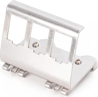 Produktbild von DIGITUS Hutschienenadapter für 3x Keystone Module