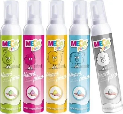 Obrázek produktu pro MEGABUBLINA – MegaPěna sada – 5 kusů