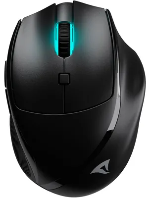 Obrázok produktu pre Sharkoon OfficePal M25W, Pravoruké, Optický, RF Wireless + USB Type-C, 4000 DPI, Čierna