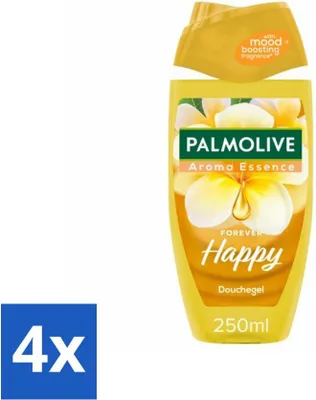 Productafbeelding van Palmolive Douchegel Aroma Essence Forever Happy, 250 ml - Voordeelverpakking - 4 stuks