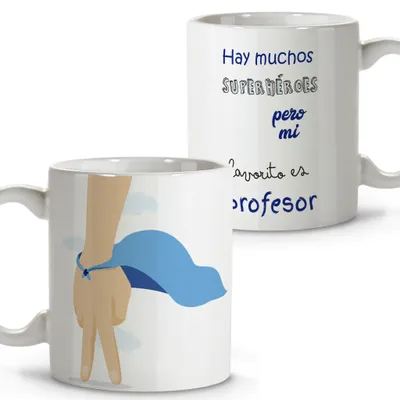 Lehrer-Tasse aus Keramik, 330 ml, personalisiertes Geschenk