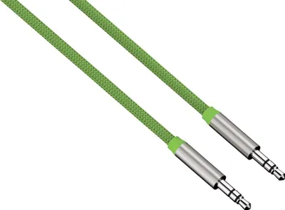 Produktbild von Hama 0.5m, 3.5mm - 3.5mm, 3.5mm, Männlich, 3.5mm, Männlich, 0,5 m, Grün