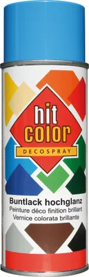 Produktbild von Belton Hitcolor Lackspray 400 ml himmelblau hochglanz