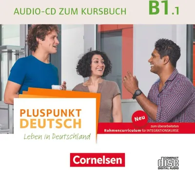 Produktbild von Pluspunkt Deutsch B1: Teilband 1- Allgemeine Ausgabe - Audio-CD zum Kursbuch
