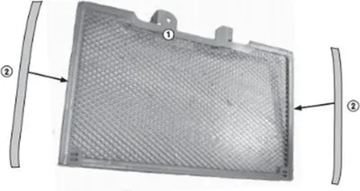 Produktbild von Kühlerdeckel Für Honda Nc 750X (16-17) Schwarz