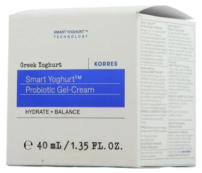 Imagen del producto de Korres, Crema-gel probiótica "Smart Yoghurt" con yogur griego (40 ml)