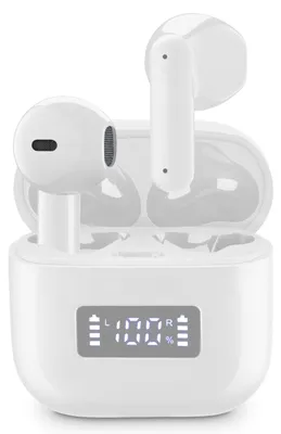 Productafbeelding van Cellularline BTTONECAPSULETWSW, True Wireless Stereo (TWS), Gesprekken/muziek, 66 g, Oordopjes met microfoon, Wit