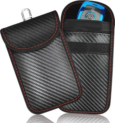 Produktbild von Famanu Faraday Tasche für Schlüsselanhänger - Signalblockierung und Diebstahlschutz