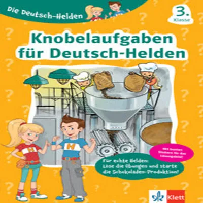 Immagine prodotto di Die Deutsch-Helden Knobelaufgaben für Deutsch-Helden 3. Klasse