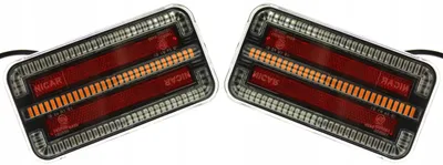 Obrázek produktu pro Sada sdružených LED svítilen, 3 funkce, 12-24V