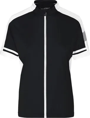 Produktbild von Ladies' Bike-T Full Zip Sportives Bike-Shirt black, Gr. XL