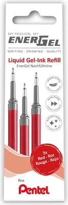 Immagine prodotto di Set di 3 ricariche Pentel per BLN 25/75/105/625