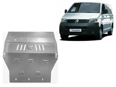 Produktbild von Unterfahrschutz aus verzinktem Stahl für Motor der Marke Volkswagen Transporter T5
