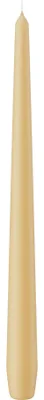 Produktbild von Spitzkerzen Champagner 300 x Ø 25 mm, 12 Stück
