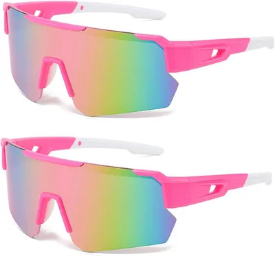 Produktbild von Sportbrille 2 Stücke, Sonnenbrille, Anti-UV, für Radfahren