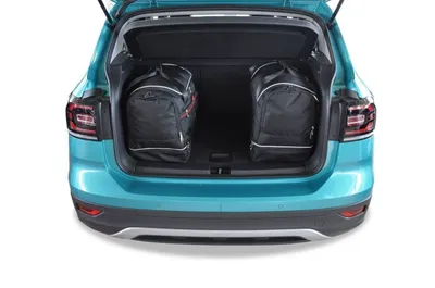 Produktbild von Vw T-Cross 2018+ Kofferraumtaschen Set 3 Stk