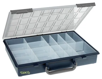 Produktbild von Omgoods - Sortierbox mit 55 Fächern und 17 herausnehmbaren Boxen - 26,1 x 33,8 x 5,7 cm