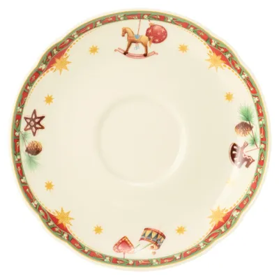 Image de Soucoupe combinée 15 cm - Seltmann Weiden Marieluise Noël nostalgique
