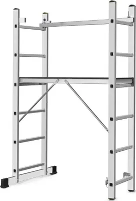 Produktbild von Gerüst mit Plattform Strend Pro ARD HOME, Aluminium, 2x6, 3in1, max. 150 kg