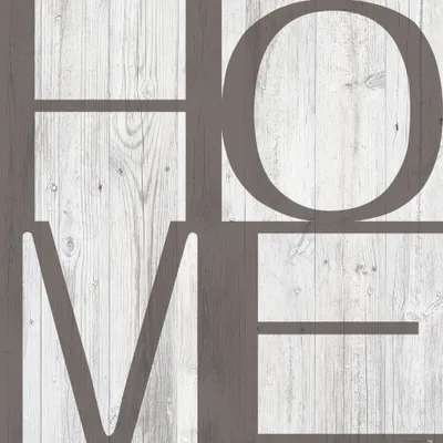 Produktbild von Typografie Kunstdruck Bild - Home (70 x 70 cm)